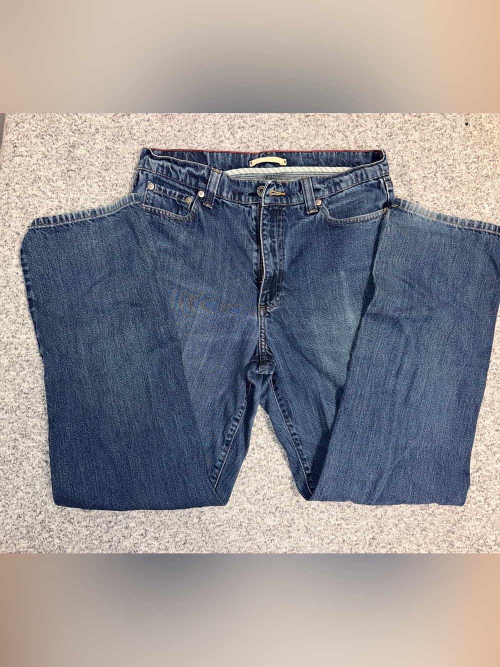 L.L. Bean Men’s Dark Blue Natural Fit Jeans